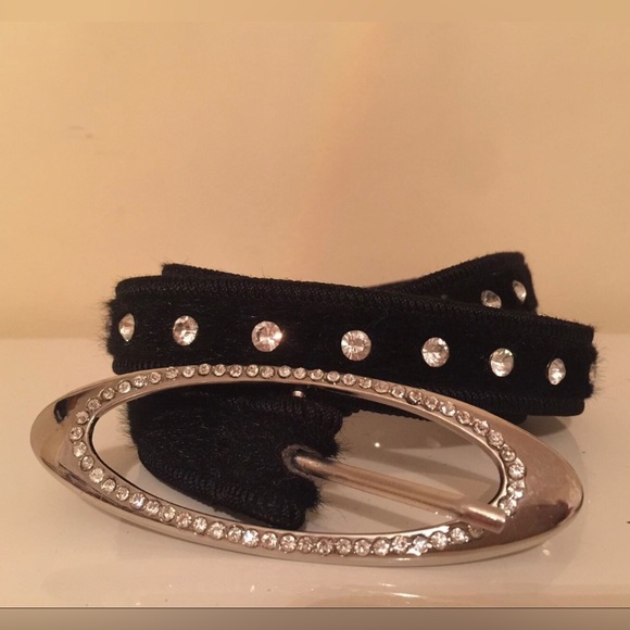 Black crystal belt (new) - Picture 3 of 3